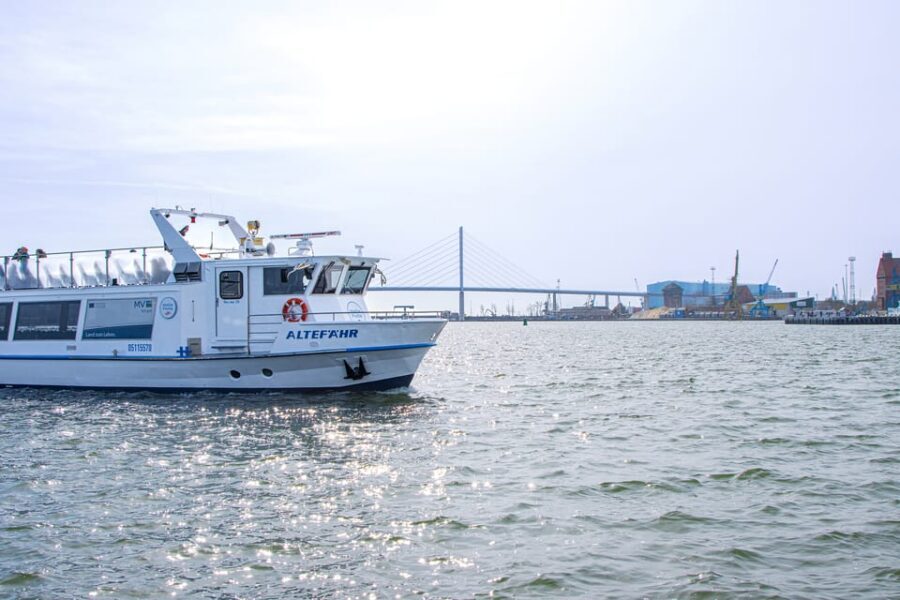 Stralsund: 1-Hour Harbor Cruise - How this 1-hour cruise fits Stralsund perfectly