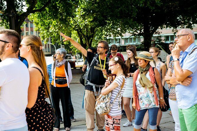 The Local Tour of Hamburg Historic Centre - Stop 2: Mahnmal St. Nikolai—WWII bombings, handled with care