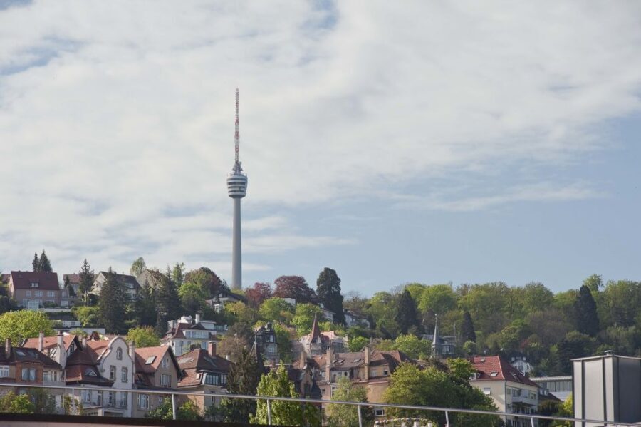 Tickets SWR Fernsehturm Stuttgart - Observation Deck Views: Neckar Vineyards to Distant Ranges