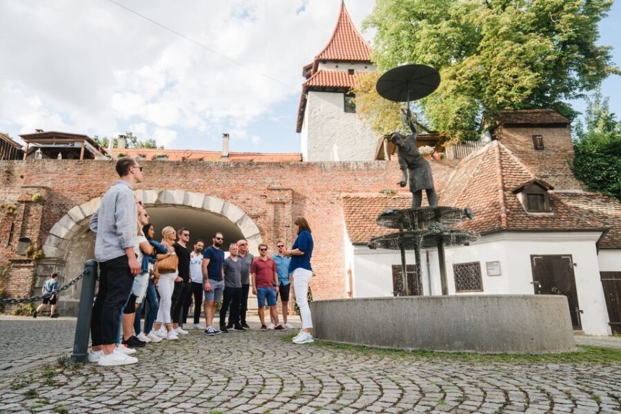 Ulm: City Center Walking Tour with Minster Visit - The Historic Town Hall: Astronomic Clock and Painted Facade